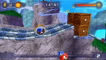 Sonic Rivals 2 (EU) screen shot game playing